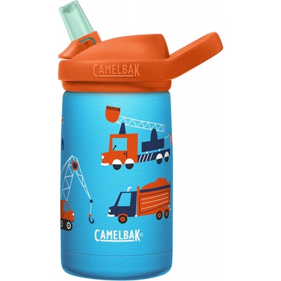 CamelBak Dětská termoska Eddy+ Kids 350 ml Construction and Cranes
