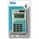 MILAN 8-position calculator grey - blue MILAN