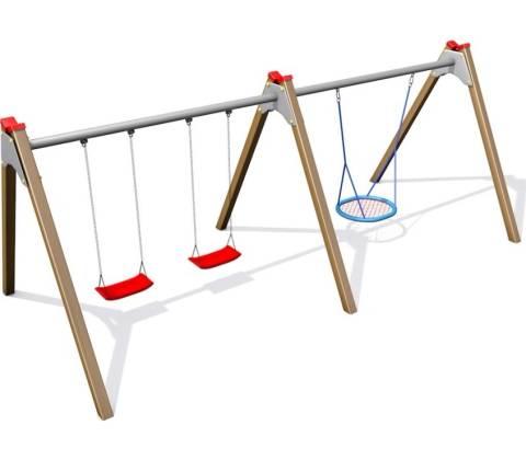 Playground System Hojdačka Duoswing V.