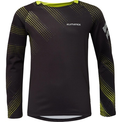 MTB triko Klimatex KAI Černá Žlutá Stříbrná