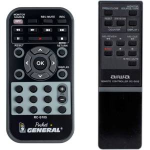 GENERAL Aiwa rc-s105 - дистанционно управление дубликат (rc-s105) Дистанционно
