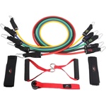 ARMAGEDDON Комплект фитнес ластици за трениране от 11 части / Resistance Band Set