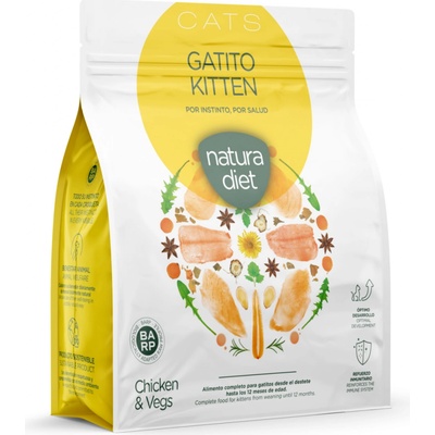 NATURA DIET CAT Kitten Chicken 1,5 kg