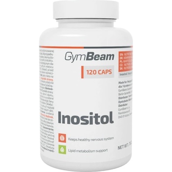 Image 1 of GymBeam Inositol (Vitamin B8) [120 капсули]