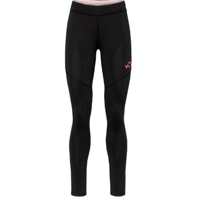 Dámske športové legíny KARI TRAA TIGHTS ČiernaRužová