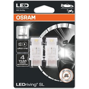 Image 1 of OSRAM Крушка OSRAM LED P27/7W, 12V, 2W, 6000К, 27/154lm, 2 броя