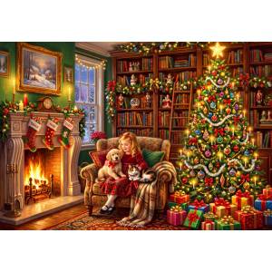 Bluebird Puzzle - Puzzle A Merry Christmas - 1 000 piese