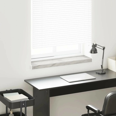 VidaXL Parapet mramorový 100 x 20 x 4,5 cm PVC