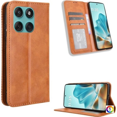 Motorola Edge 60 Fusion Retro-skin Magnetic Кожен Калъф и Протектор