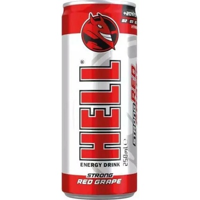 Hell energetický nápoj red grape 0,25 L