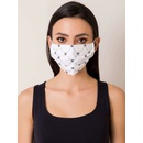 Fashionhunters Opakovaně použitelná bílá ochranná maska vyrobená z bavlny Other uni