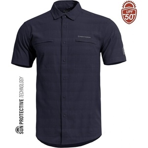 PENTAGON риза с къс ръкав Ripple, Midnight Blue (K02028-05MB)