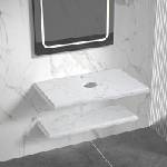 Inter Ceramic Поставка за хавлии под плот, 5020-30W, Inter Ceramic (5020-30W)