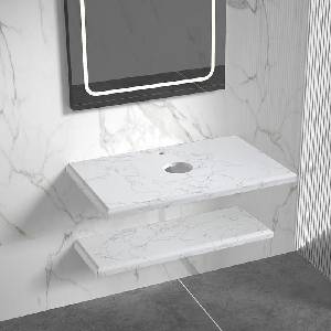 Inter Ceramic Поставка за хавлии под плот, 5020-30W, Inter Ceramic (5020-30W)