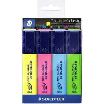 Staedtler Textsurfer Classic 364 4 různé barvy 364 WP4