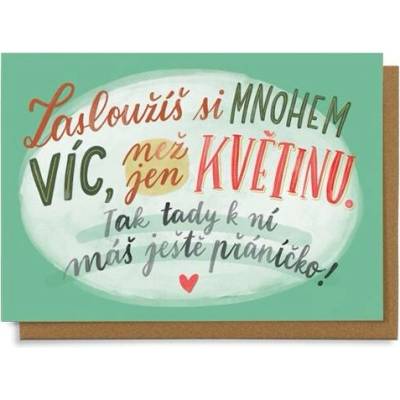 Chaukiss Zasloužíš si mnohem víc, než jen květinu. Tak tady k ní máš ještě přáníčko!