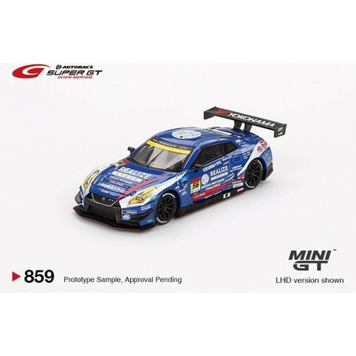 MINI GT Nissan GT R NISMO GT3 56 REALIZE NISSAN MECHANIC CHALLENGE GT R 2023 SUPER GT S 1:64