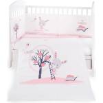 KikkaBoo Бебешки спален комплект 2 части EU style 70/140 Pink Bunny (41101020082) - tary