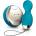 LELO Hula Beads вагинални топки вибриращ Ocean Blue 10 см