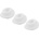 Womanizer Type A Stimulation Heads Premium, Classic, Liberty S White 3 Pack