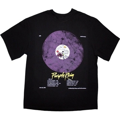 Prince Purple Rain Disc Oversized Black L Риза (PRINOSTS46MB03)