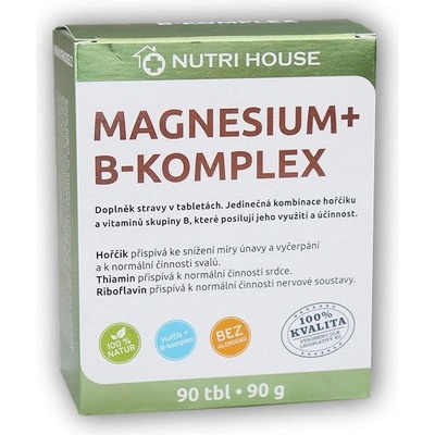 Nutri House Magnesium + B-komplex 90 tabliet