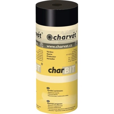CHARVÁT Asfaltový protiradonový pás charBIT V60 S35 0,5x10 m 3,5 mm