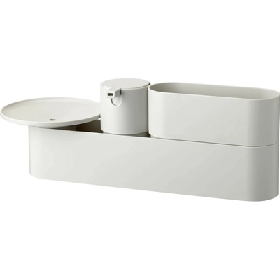 Sada na mytí nádobí DISH-IT 31 cm, sada 4 ks, světle šedá, plast, RIG-TIG