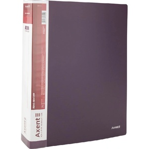  Папка 4 ринга Axent A4 3.5 cm Лилав (A4 3)