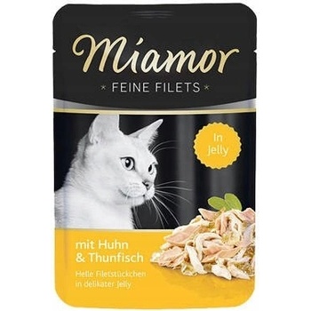 Miamor Feine Filets Kuracie Mäso & Tuniak 100 g