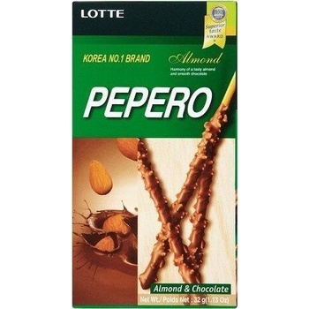 Lotte Pepero Mandle a Čokoláda 32 g