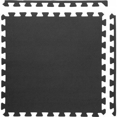 One Fitness MP10 122 cm x 122 cm x 1 cm Černá – Zboží Dáma