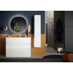 LC Mobili Комплект от бял долен шкаф и стояща мивка LC Mobili Italia Start 101x86x47 см (439013-T100)