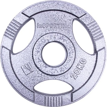inSPORTline Дискове за щанга от чугун с отвори за хващане олимпийски размер (2806)