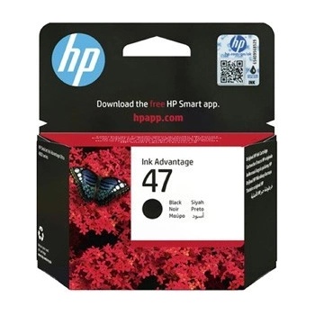 HP 47 6ZD21AE черен (black) оригинална касета (6ZD21AE#BHK)