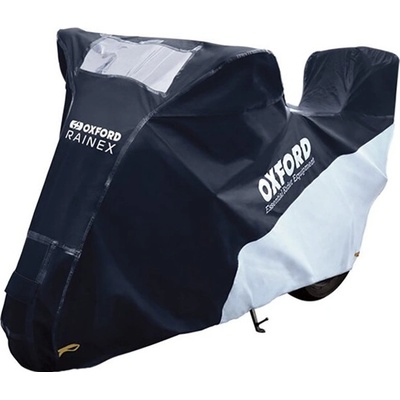 Oxford Rainex s priestorom na kufor čierna/strieborná M