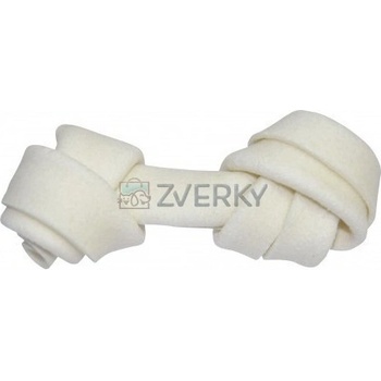 Lolo pets Biely uzol z byvolej kože 11 cm