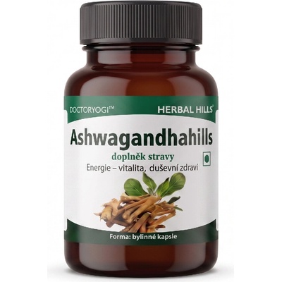 Herbal Hills Ashwagandahills Bylinné kapsle 60 kapslí