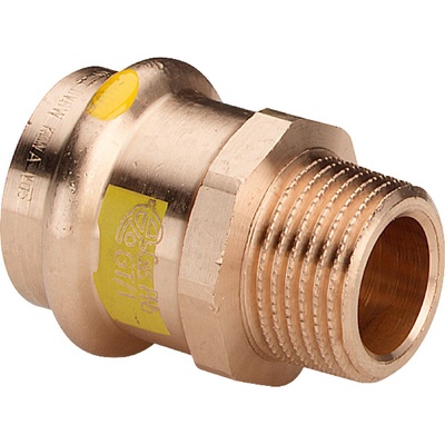 Viega Преход прес SC 18 x 1/2 м, Bronze / (gas) (346140)
