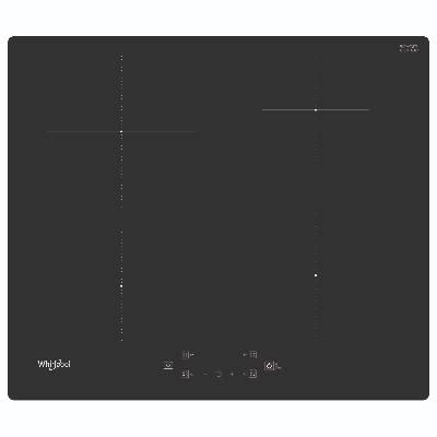 Whirlpool WS Q7360 NE Čierna Vstavaný 59 cm Indukčná varná doska so zónami 4 zone(s) (WS Q7360 NE)
