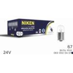 NIKEN Крушки niken 67 - 10 БР/КУТИЯ - 24v 5w