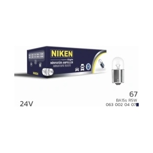 NIKEN Крушки niken 67 - 10 БР/КУТИЯ - 24v 5w