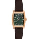 Daniel Klein DK. 1.14120-6 - Дамски, Кварц, 23x33mm, Кафява кожа, 3 ATM - Premium Часовници