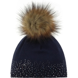 Eisbär Дамска зимна шапка (beanie) Eisbär Women's Nalin Lux Crystal Beanie - Night / Real - размер One Size (204-6675-0611)