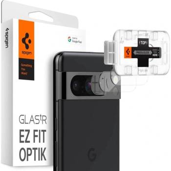 Spigen Протектор за Камерата на Google Pixel 8 Pro, Spigen EZ Fit Cam Glass 2бр. , Прозрачен (AGL07394)