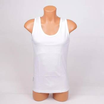 Image 1 of Мъжки памучен потник в бяло