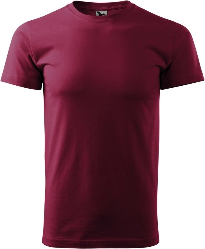 Malfini Pánske tričko Basic Garnet
