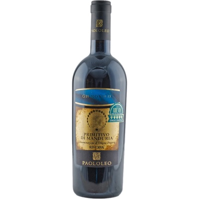 Paololeo Giunonico Primitivo di Manduria DOP Riserva 2017 15% 0,75 l (holá láhev)