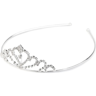 Štrasová čelenka / korunka do vlasů Varianta: 1 crystal, Balení: 1 ks