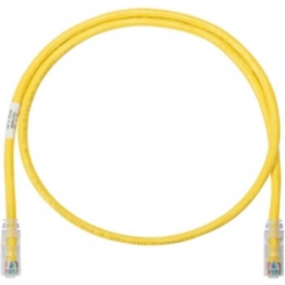 COMMSCOPE RJ45 пач корда категория 6, U-UTP LSZH, жълта, COMMSCOPE (0-1711097-x)
